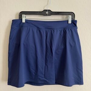 Lands' End Deep Blue Skirt swim bottom